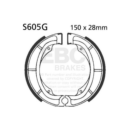 Ebc grooved brake - brake, (5)