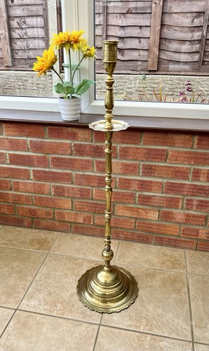 Vintage large solid brass - large,