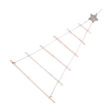 Wooden Wall Branch Ladder Hanging Christmas Decoration Creative Decor for Wall