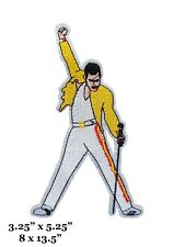 Freddie Mercury Queen Singer Famous Pose Embroidered Iron On Patch