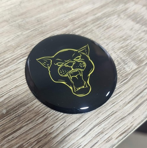 Gear rotary knob dome - , badge