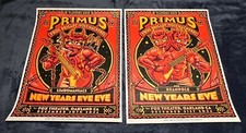 Primus SIGNED Poster Set Oakland Fox Theater Zoltron