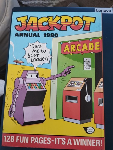 Jackpot annual 1980 hard back - jackpot,