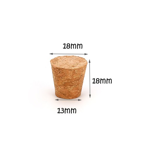 Cork bung stopper lid top - top, for