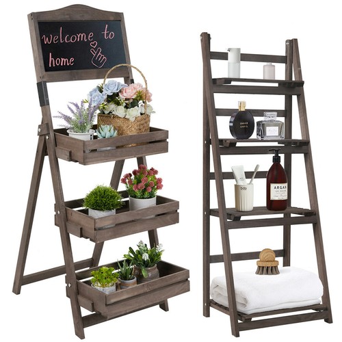 Tier wooden ladder - 3/4,