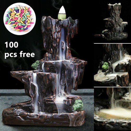 Resin incense waterfall burner - incense,
