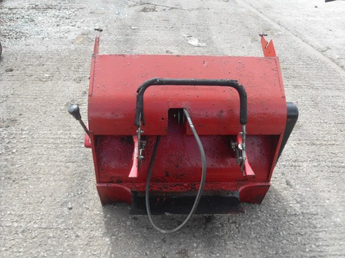 Countax ride mower - on, back