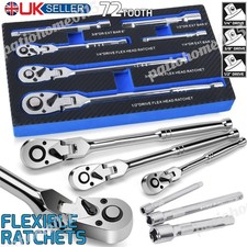 6 Pcs 1/4" 3/8" 1/2" Flex Head