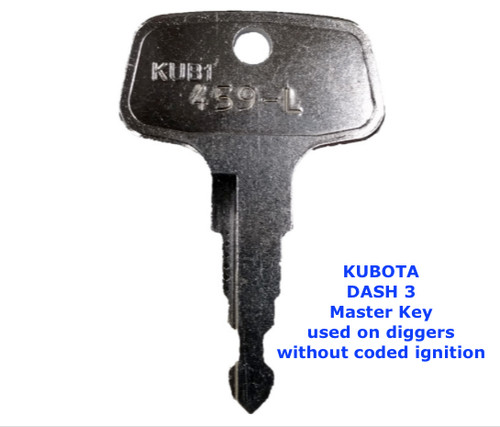 459a kubota dash - 459a, master
