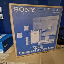Sony DAV-S550 Digital Amp S-Master AV Home Theatre 5·1ch Surround Sound System