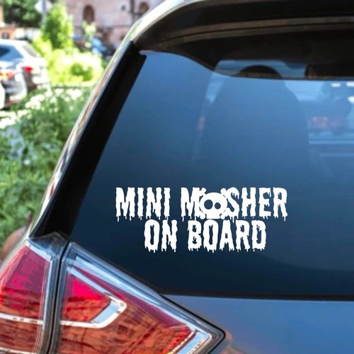 Mini mosher board custom - mini, mosher|on