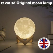 12cm 3D Original Print Moon Lamp Night Light High quality made