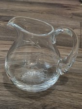 Glenturret Single Highland Malt Scotch Whisky Crystal Glass Water Jug