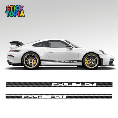 Porsche carbon fiber side - porsche,
