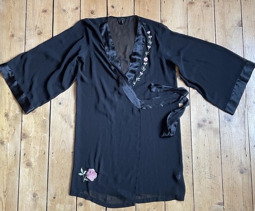 Vintage y2k black - black, chiffon