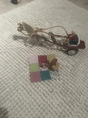 Schleich horse club carriage - horse,