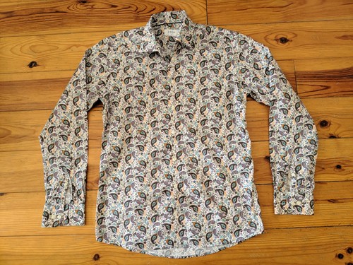 Eton mens paislet slim fit - mens,