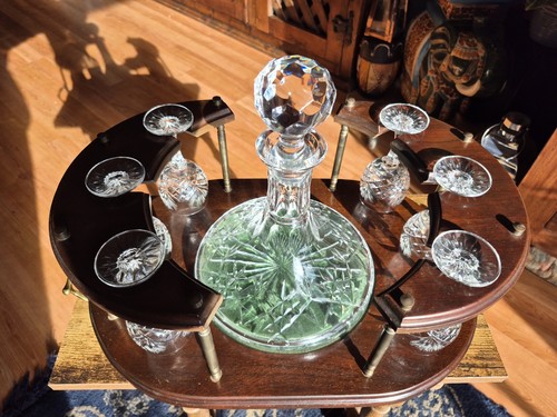 Vintage crystal carousel - crystal,