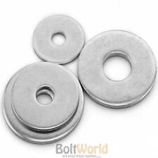 M3 M4 M5 M6 M8 M10 M16 M20 M30 STAINLESS STEEL A2 FORM G FLAT WASHERS DIN 9021