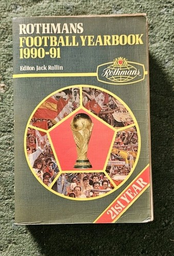 Rothmans football yearbook - rothmans,
