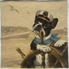 BOSTON TERRIER DOG SAILOR 18"