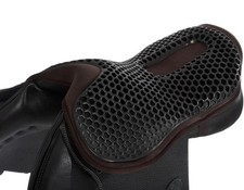 Acavallo Gel Out Seat Saver - Ortho Coccyx BLACK MEDIUM