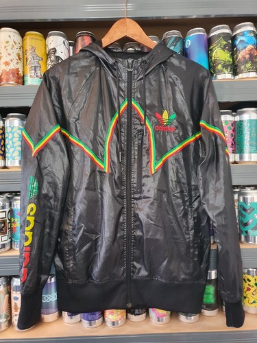 Adidas mens small jacket rasta - jacket,