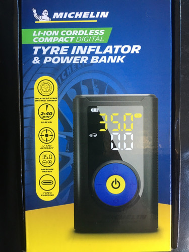 Michelin tyre inflator power - tyre, inflator/power