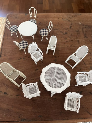 Piece set miniature metal
