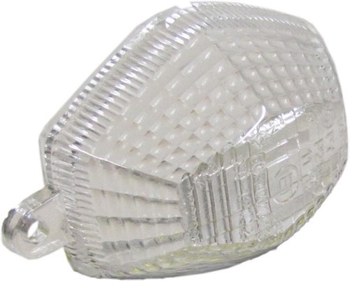 Indicator lens front - front, clear