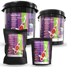 NT Labs Medikoi Probiotic Wheatgerm Pond Food Winter Koi Goldfish Feed Autumn