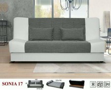 CLICK CLACK SOFA BED WITH STORAGE *** FREE DELIVERY MAIN ENGLAND ***