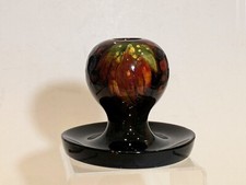 Moorcroft Flambe Leaf and Berry Candle Holder — Rare Shape