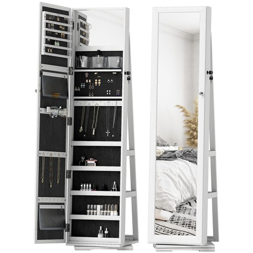 Homcom jewelry cabinet - homcom, full