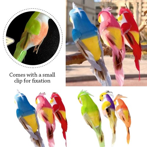 6pcs foam simulation bird - 6pcs,