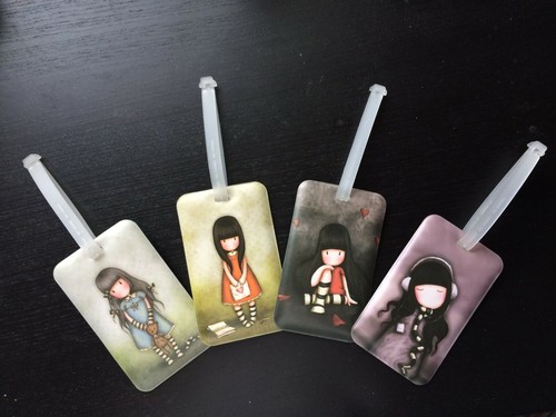 Santoro gorjuss luggage tags - santoro,