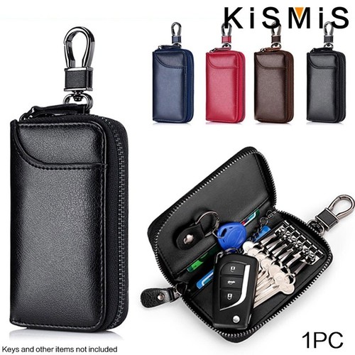 Genuine leather keychain - genuine,