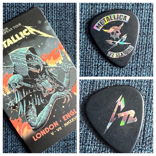 Metallica guitar pick and - guitar,