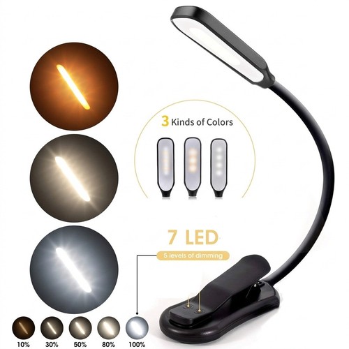 Led book light clip on - 7,