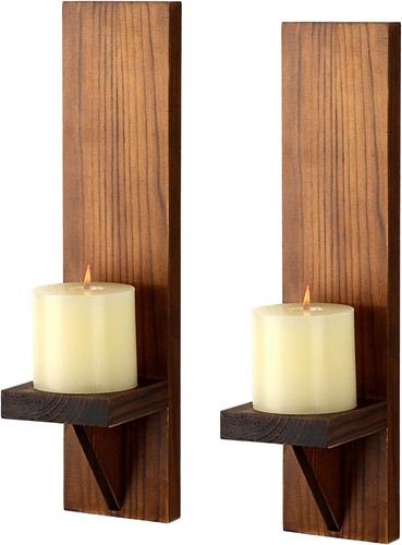 Bstkey 2pcs wooden wall - bstkey,