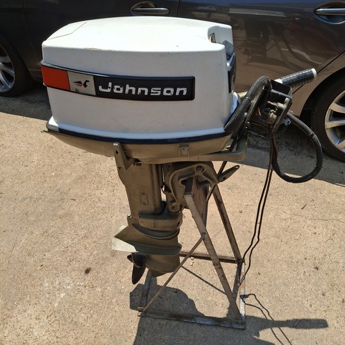 1973 johnson 25hp outboard - johnson,
