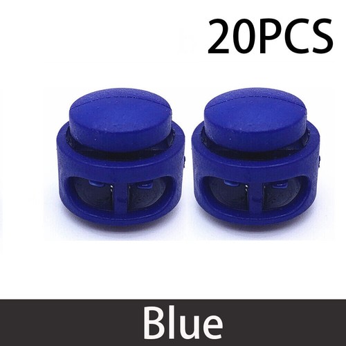 20pc blue paracord cord lock - paracord,
