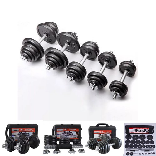 Cast iron adjustable dumbbell - iron,