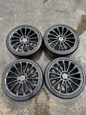 4x Genuine Mercedes E Class W213 W238 AMG 20" Gloss Black  Alloy Wheels Tyres