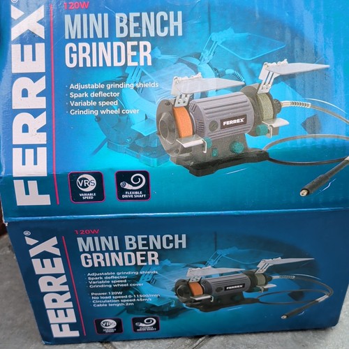 Ferrex 120w mini bench - ferrex, grinder