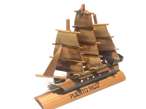 Vintage wooden model mast - vintage, 3