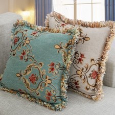 Flower Cushion Case Jacquard