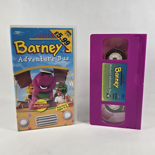 Barney adventure bus vhs - barney's,