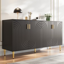 Black Sideboard 152 X 40 X 75
