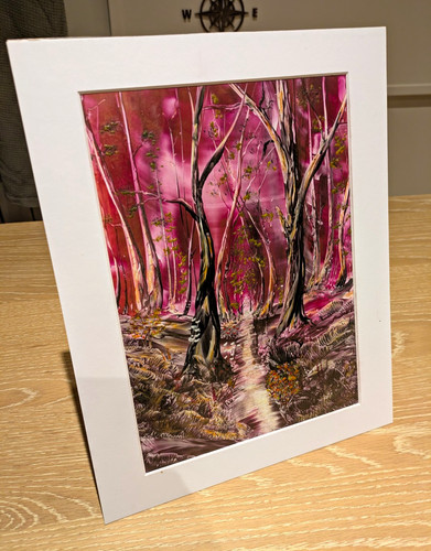 Encaustic wax art deep - encaustic, (deep